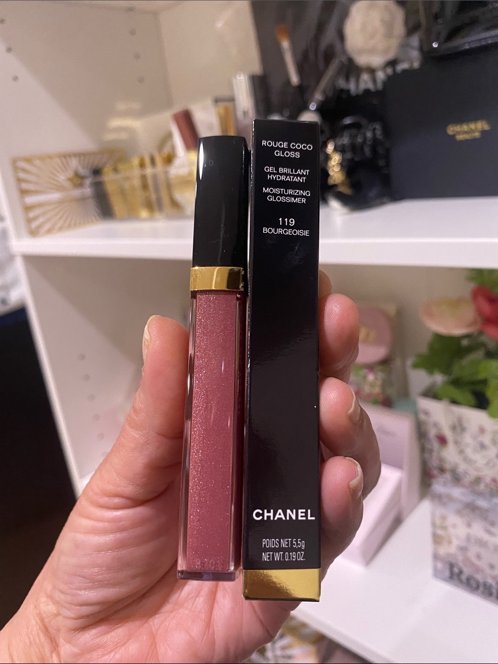 Chanel Rouge Gloss 119 BOURGEOISIE